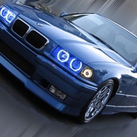 Ангелски Очи CCFL за BMW E36 - Син цвят