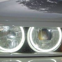 Ангелски Очи CCFL за BMW E36 - Бял цвят