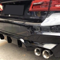Двоен Оребрен Дифузьор за BMW G30 G31