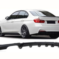 Единичен Оребрен Дифузьор за BMW F30 F31