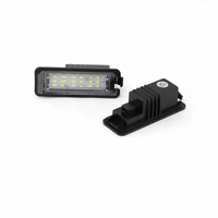 Плафони за задния номер за VW GOLF 5,6,7 CANBUS / POLO 6R / PASSAT 3C CC / - с 18 ярки диода, 76x27 mm