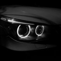 Бели крушки за ангелски очи за BMW E60 E61 E65 E53