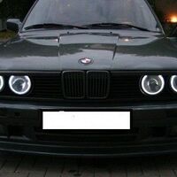 Ангелски Очи CCFL за BMW E30 / E34 - Бял цвят