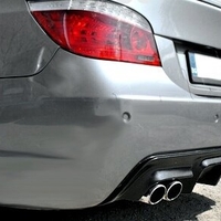Двоен Оребрен Дифузьор за BMW E60 E61