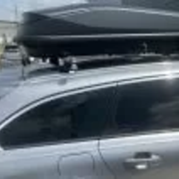 Греди напречни за багажник за кола - за вградени покривни релси без отвор - 135см, с ключ