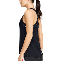 Дамски топ Under Armour Knockout tank black white