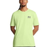 Мъжка тениска UA M SPORTSTYLE LC SS Morph Green Black Men