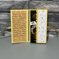 Коледна картичка с шоколад