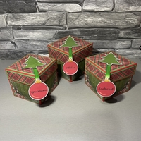 Коледна експлодираща кутия с бонбони и уиски