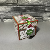 Коледна експлодираща кутия със свещ - Гринч