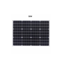 Монокристален соларен панел - Solar Panel - 50W - 676128