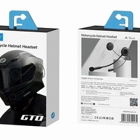 Интерком за мотоциклетна каска с Bluetooth - GT0 - FineBlue - 700475
