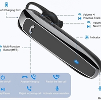 Хендсфри слушалка - Bluetooth - F8 - 060033 - Черна