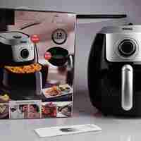 Фритюрник с горещ въздух без мазнина - Air fryer - 5L - KB2031 - DSP - 562052 - Черен