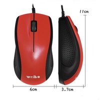 Мишка с кабел - WB -012 - Weibo - 650124 - Червена