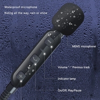 Интерком за мотоциклетна каска с Bluetooth - GT0 - FineBlue - 700475