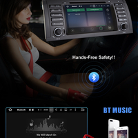 2DIN автомобилна аудио система – BMW E39 – Android - JA-7235