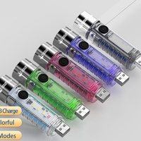 Акумулаторен LED фенер с магнит - 023 - 374479