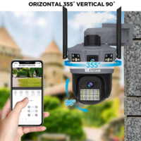 Двойна охранителна камера - ID - V380 4G S37 - 080045
