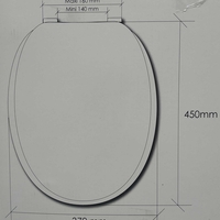 Капак за тоалетна чиния - UF -WP807 - 1.9 кг - 80208