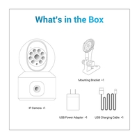 IP охранителна камера - Двойна - Wi-Fi - 322039