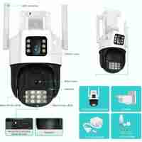 IP охранителна камера - Двойна - Wi-Fi - P33 - 4MP - 322008