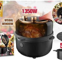 Фритюрник с горещ въздух без мазнина - Air fryer - 5.5L - KB2122 - DSP - 613347