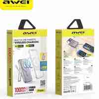 Външна батерия с магнитно зареждане - P92K - 10.000mah - 20W - AWEI - 014083