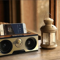 Безжична Bluetooth тонколона - KM-7 - 886359 - Светло кафява
