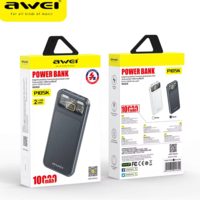Външна батерия - P105K - 10.000mah - AWEI - 005197 - Черна