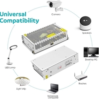 Трансформатор AC-DC - 220V към 5V - 40A - 200W - 605402