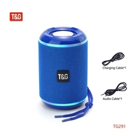 Безжична Bluetooth тонколона - TG-291 - 883839 - Синя