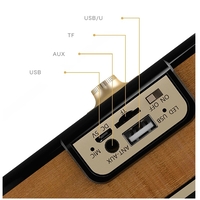 Безжична Bluetooth тонколона - KM-7 - 886359 - Светло кафява
