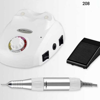 Електрическа пила за маникюр и педикюр - DM-208 - 15W - 631019 -Бяла
