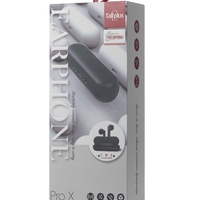 Безжични слушалки с калъф за зареждане - Bluetooth - Pro X - 352451 - Черни