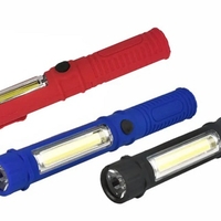 Мини LED акумулаторно фенерче - Прът - 909A - 219095 - Черен