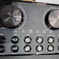 Безжична Bluetooth тонколона с 2 караоке микрофона - YS-202 - 887165 - Златиста