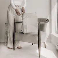 Aesthetic Insulated Backpack With 6 Zipper Compartments