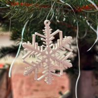 Снежинки - коледна украса