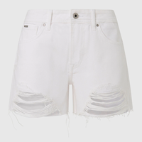 Pepe Jeans бели дънкови къси панталони • 29