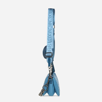 Steve Madden Miniroy Aqua Chain Bag