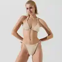 Karl Lagerfeld Karl Pearl Cheeky Tanga • M