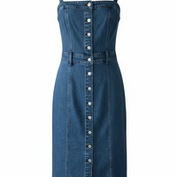 Levi’s дънкова midi рокля Slim Fit - L