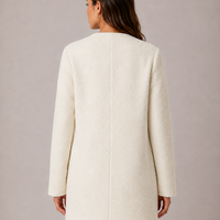 Warehouse Premium Wool Boucle палто • 40