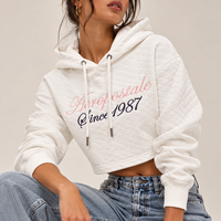 AÉROPOSTALE Cropped суичър • L