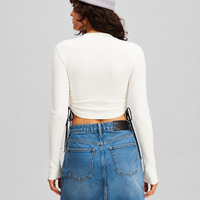 Karl Lagerfeld Jeans рипсен топ • M