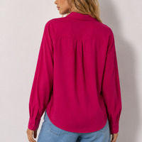 Vero Moda риза Laura Sangria • M