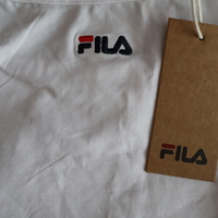 Fila White Crop Top  - L