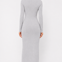 Anna Field Рипсена рокля с копчета отпред • M