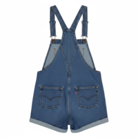Levi’s Vintage Denim Dungaree Shorts • XS